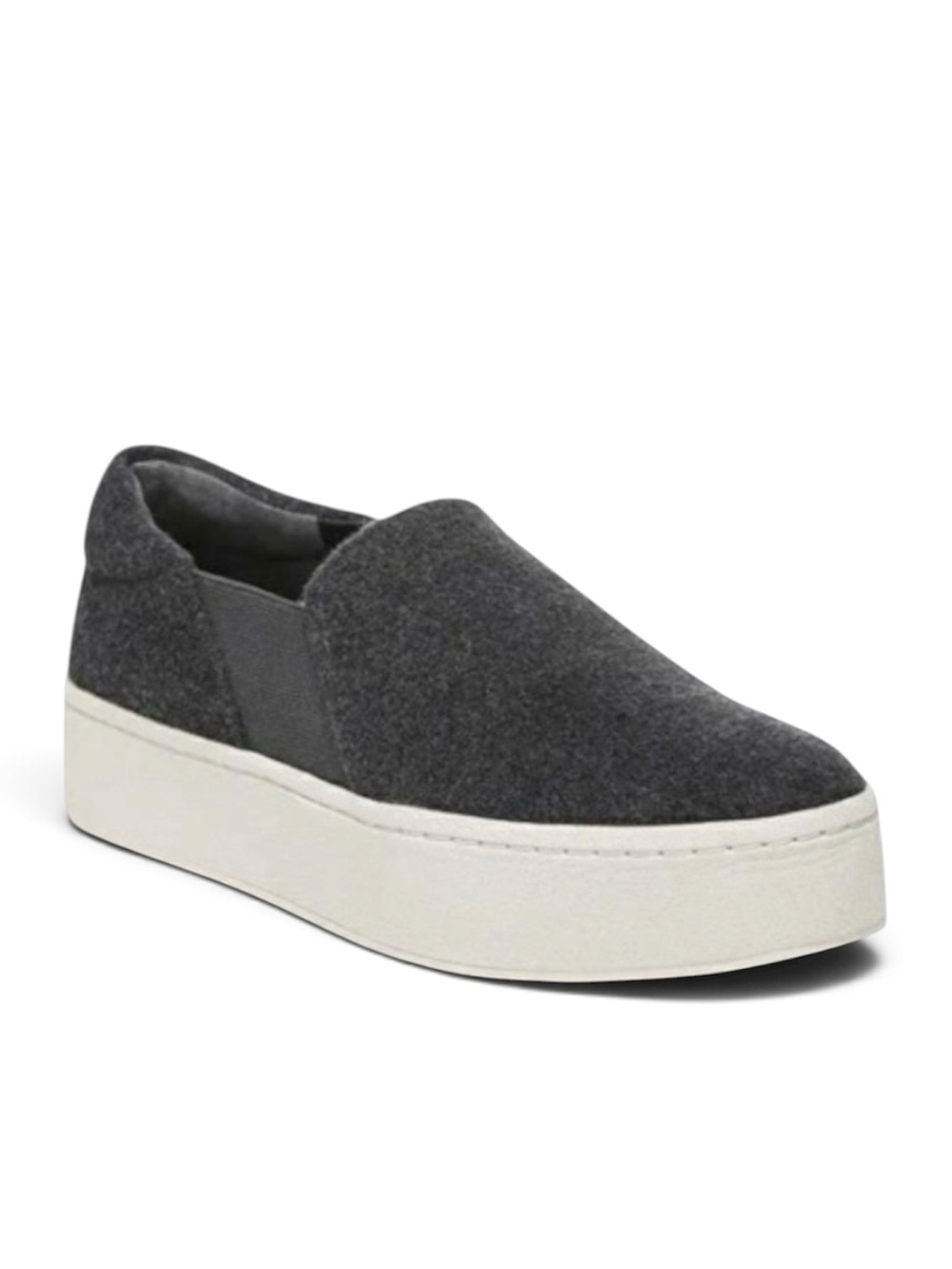 Vince. Grey wool slip-on sneakers size 9